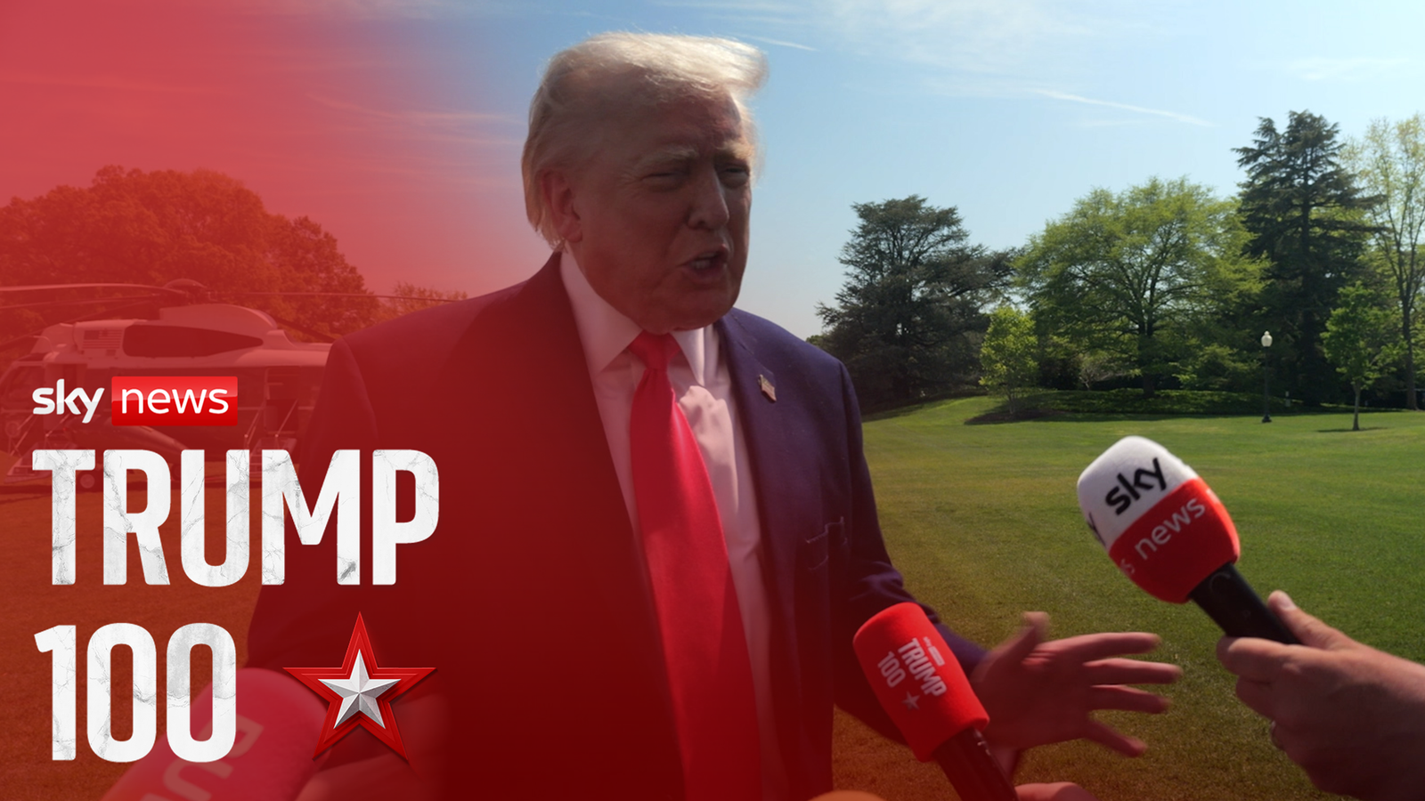 Trump tries to fix a war he started